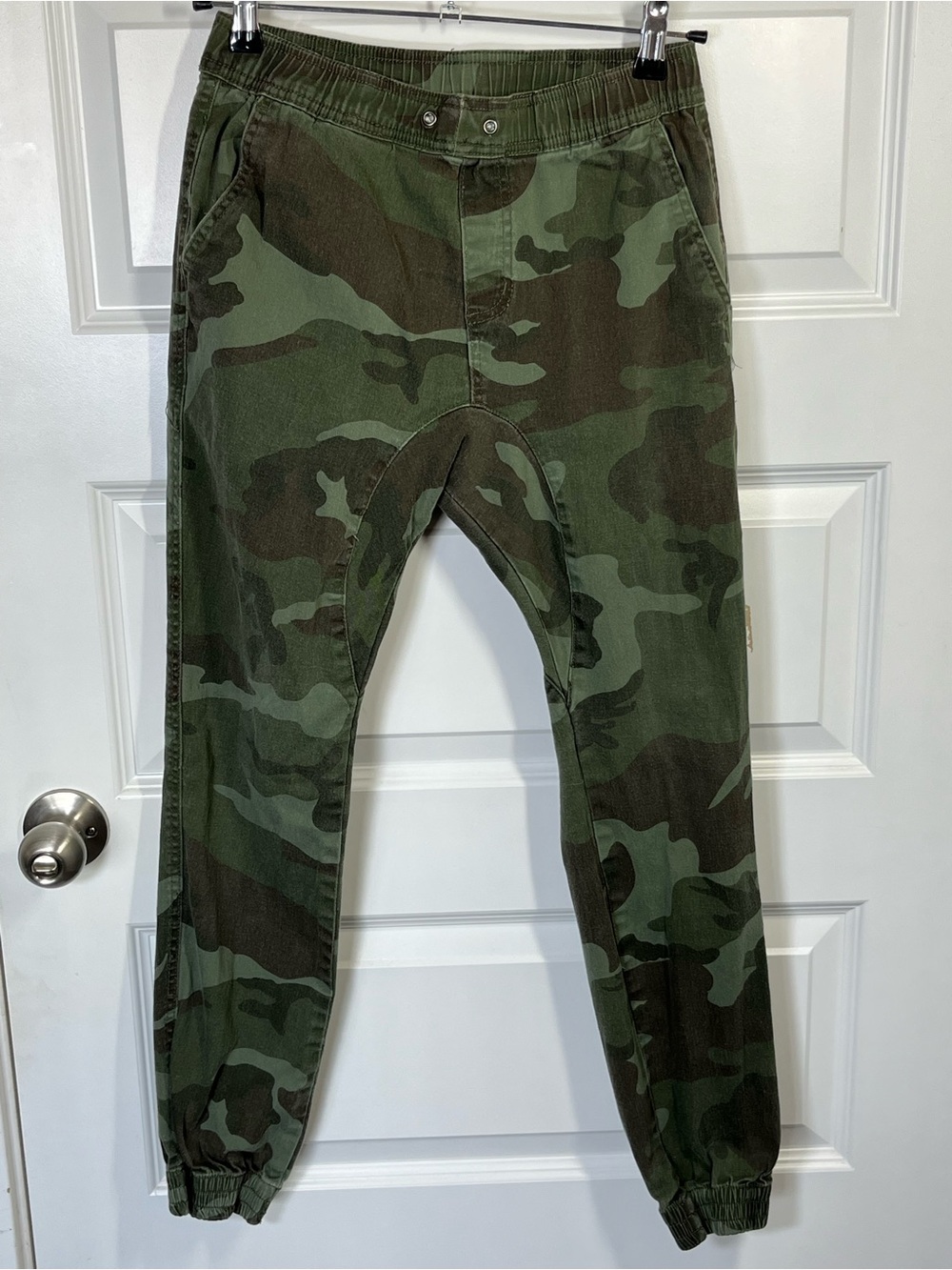 Brooklyn Cloth Camo Jogger Pants Mens Small Military Utility